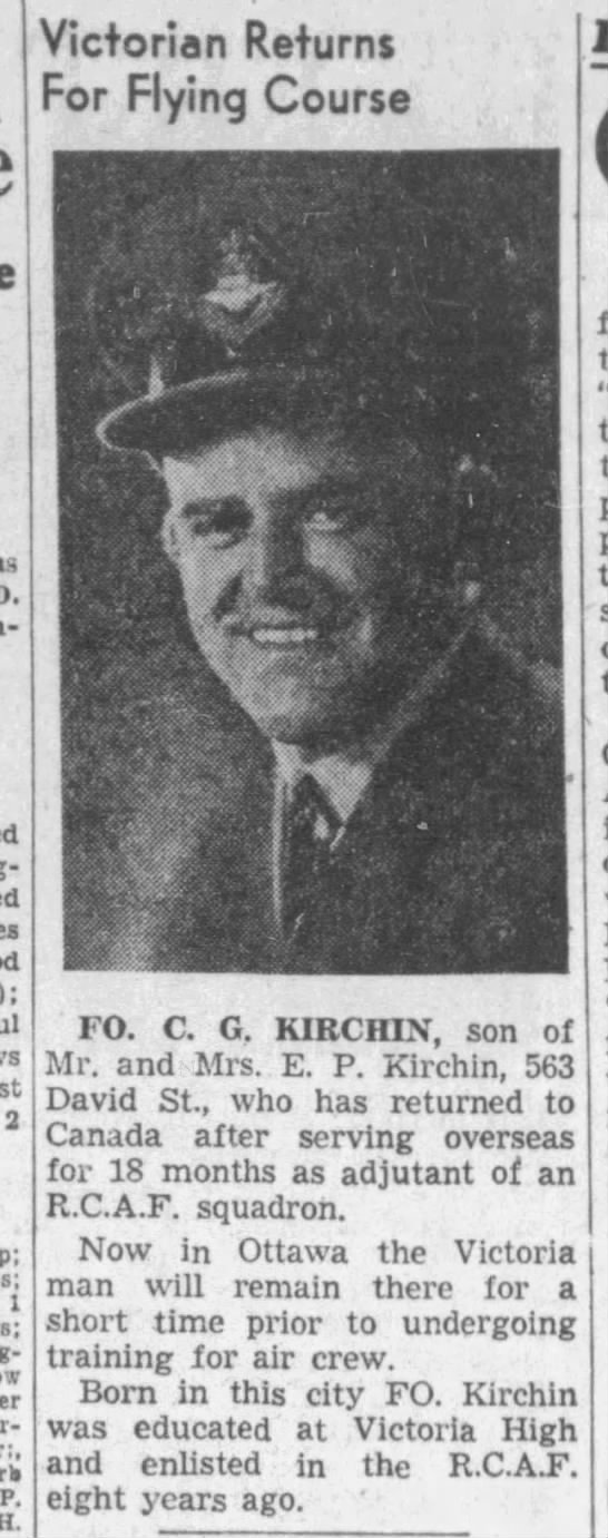 Clarence 'Bud' Kirchin